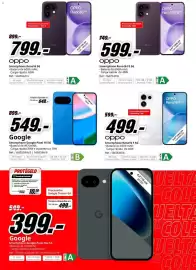 Folleto MediaMarkt Página 30: Oppo smartphone reno16 fs 5g €599,00, Oppo smartphone reno16 5g €799,00