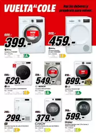 Folleto MediaMarkt Página 34: Balay lavadora 3ts995bp €399,00, Bosch lavadora wuu28t8xes €549,00