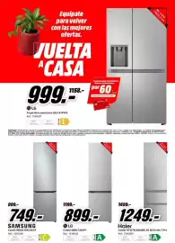 Folleto MediaMarkt Página 5: Samsung combi rb38c705cs9/ef €749,00, LG combi GBBS726APY €899,00
