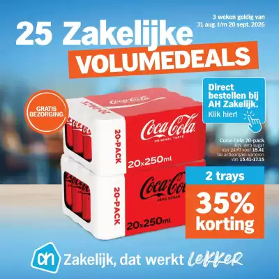 Albert Heijn | Zakelijke volumedeals (geldig t/m 20-09)
