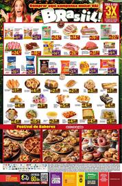 Encarte Muffato semana 28 Página 8: Lombo Suino Temperado €22,97, Petisco de Tilápia Congelado C Vale €15,97