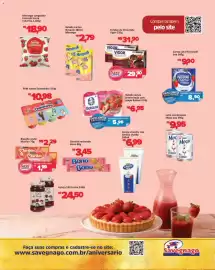 Catálogo Supermercados Savegnago Página 13: Biscoito wafer marilan €1,99, Bebida láctea fermentada com polpa Batavo €6,95
