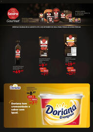 Encarte Bistek Supermercados Página 2: Margarina doriana cremosa com sal €7,97, Linguiça seara gourmet €17,97