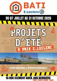 Catalogue E.Leclerc | BATI page 1