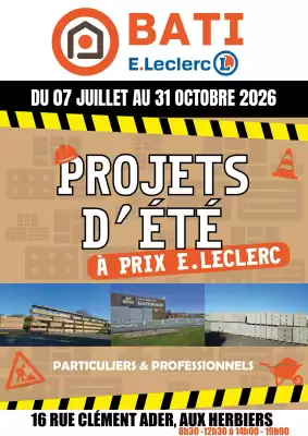 Catalogue E.Leclerc (valable jusqu'au 31-10)