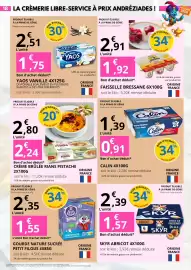Catalogue E.Leclerc | Andreziades page 18: Prime - skyr €2,39, Prime - gourde nature sucrée petit filous 4x85g €2,35