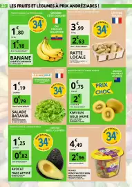 Catalogue E.Leclerc | Andreziades page 23: Prime - avocat hass affiné €1,25, Prime - ratte locale €3,99