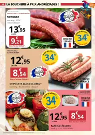 Catalogue E.Leclerc | Andreziades page 6: Origine france €1,99, Prime - merguez €9,21
