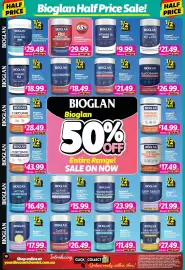 Your Discount Chemist catalogue Page 10: Bioglan Glucosamine + Chondroitin €21,49, Bioglan Glucosamine €18,49