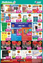 Your Discount Chemist catalogue Page 3: PainAway Forte + Cream €18,99, Isocol Anti-Bacterial Wipes €1,99