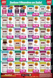 Your Discount Chemist catalogue Page 7: Swisse Calcium + D3 + K2 €24,99, Swisse Odourless Super Strength Wild Fish Oil €34,99