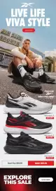 Jim Kidd Sports catalogue Page 8: Reebok running shoe €69,99, Reebok running shoe