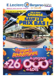 Catalogue E.Leclerc | CATALOGUE ANNIVERSAIRE page 1