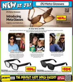 JB Hi-Fi catalogue Page 16: Meta Adventurer AI Glasses Classic Black/Transitions Grey €589,00