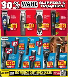 JB Hi-Fi catalogue Page 18: Colour Pro Stainless Steel Multigroomer €154,00, Wahl Pro Series Groomer €83,00