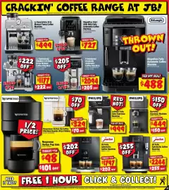 JB Hi-Fi catalogue Page 31: DeLonghi Magnifica Fully Automatic Coffee Machine €488,00