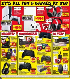 JB Hi-Fi catalogue Page 34: JBL Quantum 650 Gaming Wireless Over-Ear Headset €149,00