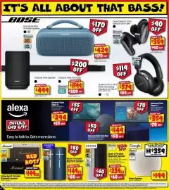 JB Hi-Fi catalogue Page 6: Google Home Speaker €199,00, Ultimate Ears Boom 4 Portable Bluetooth Speaker €149,00