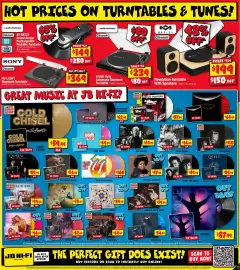 JB Hi-Fi catalogue Page 7: Luke Combs €110,00, Vera Blue €54,49