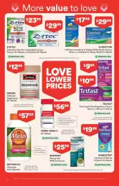 Priceline catalogue Page 4: Swisse Ultiboost Magnesium €12,99, Rhinocort Hayfever & Allergy Original €19,99