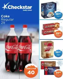 Check Star catalogue Page 7: Nescafe Cappuccino €59,99, Tetley Tea €39,99
