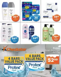 Check Star catalogue Page 8: Dove Soap Banded €59,99, Dove Roll On Assorted €25,99