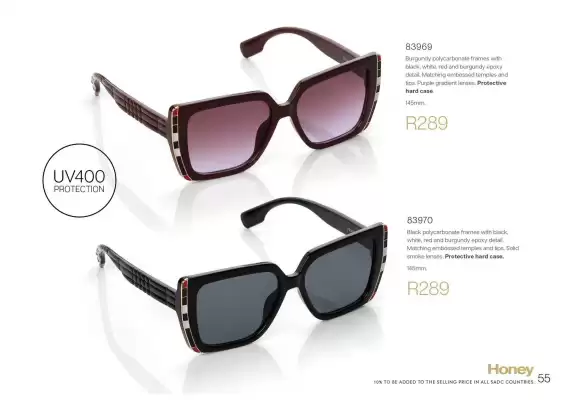 Honey Fashion Accessories catalogue (valid until 1-09)