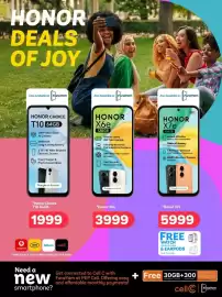 PEP catalogue Page 11: Honor X7e €5.999,00, Honor X6e €3.999,00
