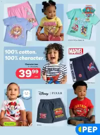 PEP catalogue Page 3: Character tees €39,99
