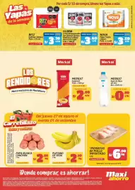 Catálogo MaxiAhorro Página 2: Plátano de seda €2,90, Nova papel toalla clásico €3,50