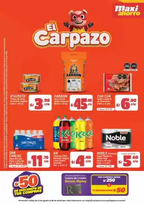 MaxiAhorro (válido hasta 31-08)