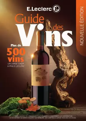 E.Leclerc | GUIDE DES VINS 2026/2027 (valable jusqu'au 7-06)