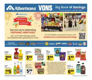 Albertsons weekly ad Page 1