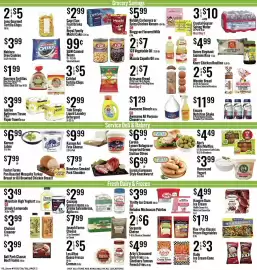 Jons International weekly ad week 35 Page 2: Abe's Mini Muffins €4,49, Crystal Geyser spring water €10,00