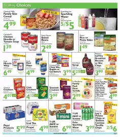 Festival Foods weekly ad week 35 Page 3: Hershey's syrup €5,00, Toasteds Crackers €3,99