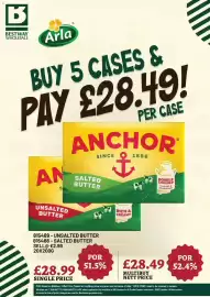 Bestway leaflet week 35 Page 14: Arla anchor salted butter €28,49