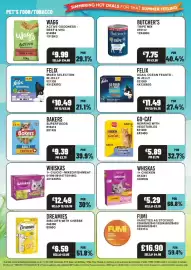 Bestway leaflet week 35 Page 21: Whiskas mixed fish/meat €12,49, Felix mixed selection in jelly €10,49