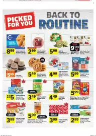 Co-op flyer week 35 Page 7: The Laughing Cow Cheese Dippers Babybel €4,99, Piller's Sliced Deli Meats €5,99