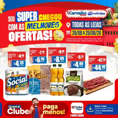 Catálogo Carvalho Supermercado (válido até 29-08)