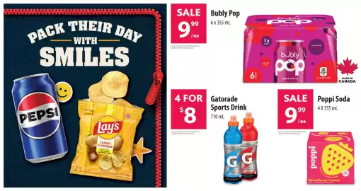 Co-op flyer week 35 Page 15: Bubly Pop black cherry €9,99, Gatorade Sports Drink €8,00