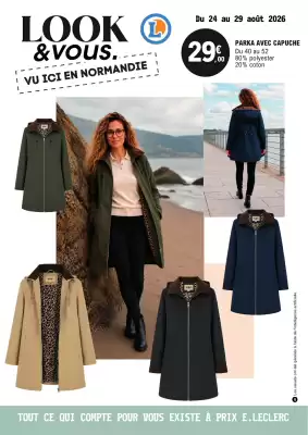 E.Leclerc | Textile digital Look&Vous août (valable jusqu'au 29-08)