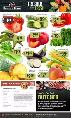 Produce Depot (valid until 1-09)
