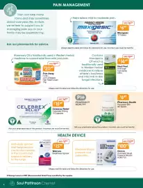 Soul Pattinson Chemist catalogue Page 4: Maxigesic 12 Tablets €6,99, Pain Away Forte+ Joint & Muscle Pain Relief Cream €20,49