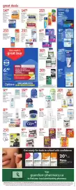 Guardian Pharmacy flyer week 35 Page 4: Hello deodorant €6,99, Native body wash €9,99