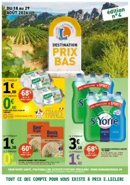 Catalogue E.Leclerc | EDITION Estivale N°4 page 1: Ben's original - riz micro-ondable €1,26, Matines - le 2e produit €1,89