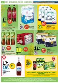 Catalogue E.Leclerc | EDITION Estivale N°4 page 2: Corona - bière blonde €11,99, E.leclerc - pastis de marseille €17,05