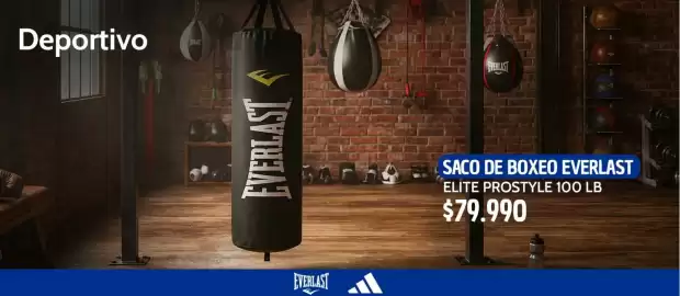 Catálogo Dimarsa Página 2: Everlast - saco de boxeo elite prostyle 100 lb €79.990,00