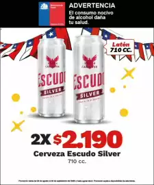 Catálogo OXXO Página 13: Escudo - cerveza silver €2.190,00