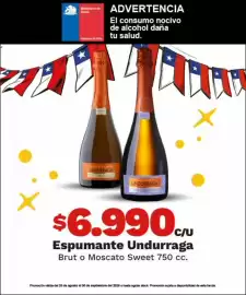 Catálogo OXXO Página 2: Undurraga - espumante €6.990,00