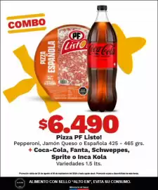 Catálogo OXXO Página 26: Pf - pizza pf listo! €6.490,00